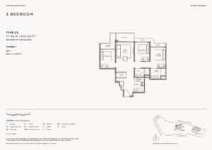 River Modern 3 Bedroom Type C2
