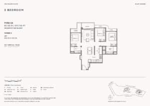 River Modern 3 Bedroom Type C3