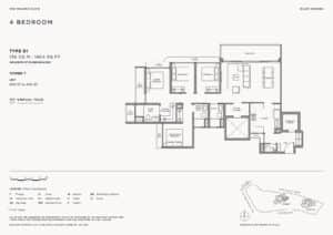 River Modern 4 Bedroom Type D1